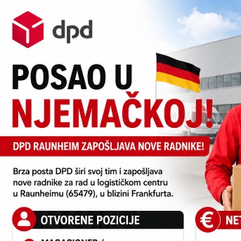 Potrebni vozaci i magacioneri za DPD brzu postu u Njemackoj - 1