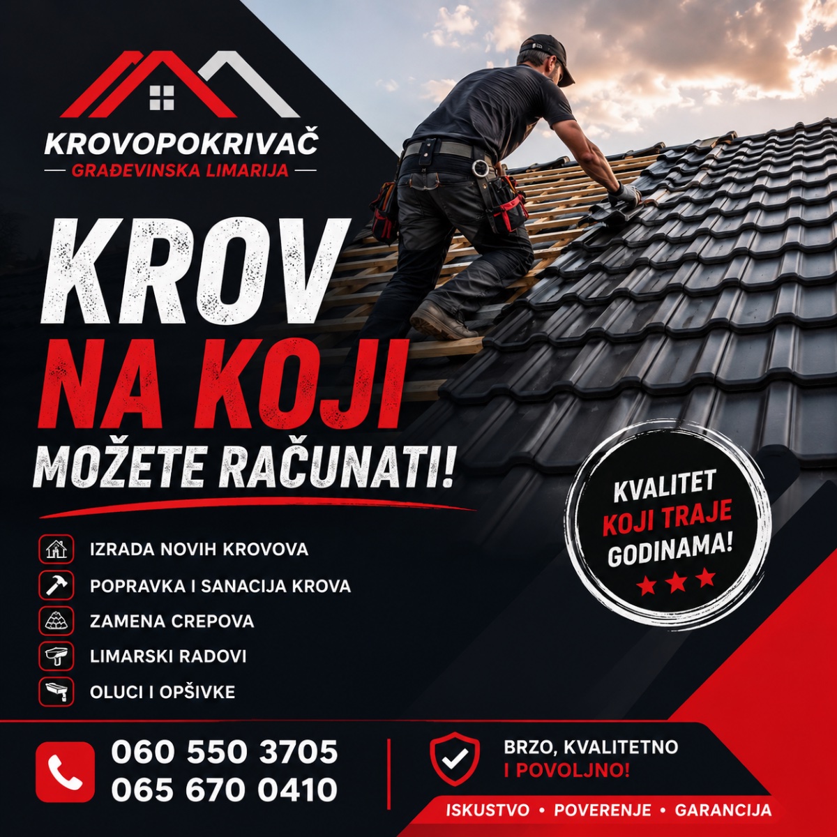 Krovopokrivac i gradjevinska limarija - 1
