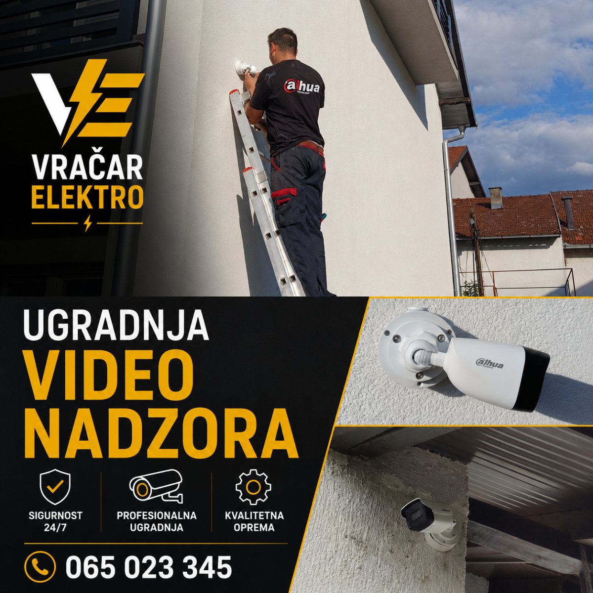 Ugradnja video nadzora i alarmnih sistema - 1