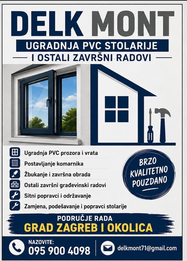 DELK MONT – UGRADNJA PVC STOLARIJE, KOMARNIKA I OSTALI ZAVRŠNI RADOVI - 1